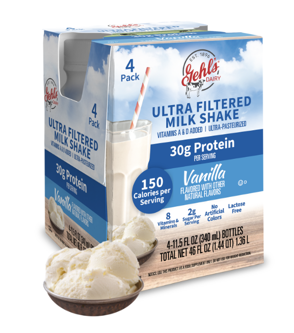 Vanilla milkshake product